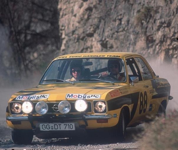 Rallye-Opel Ascona A aus dem Jahr 1974. Foto: Auto-Reporter